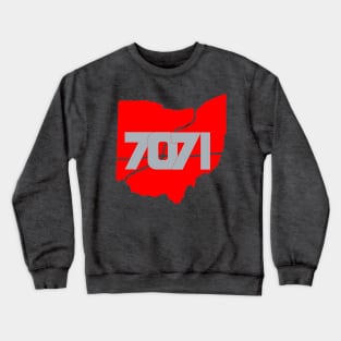 Red & Grey - 7071 Crewneck Sweatshirt